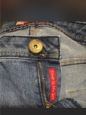 Apple Bottoms Blue Denim Jeans with Red Label